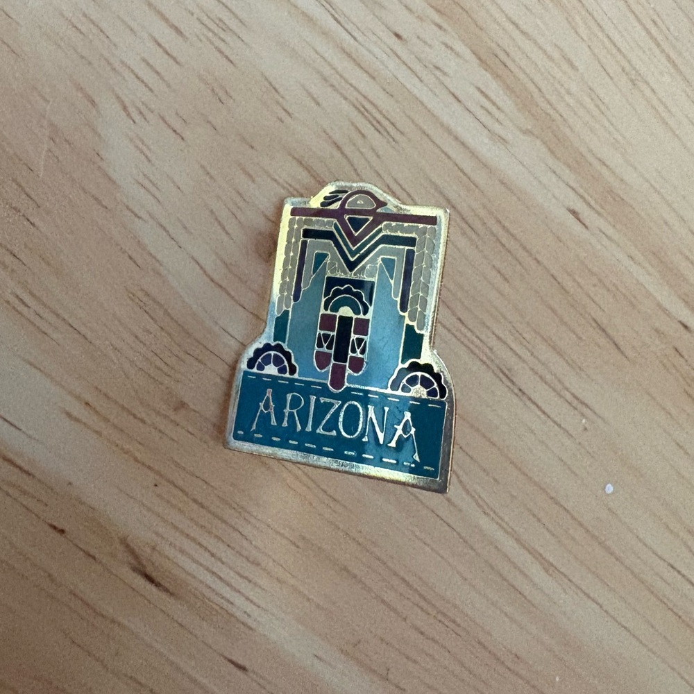 Arizona state lapel pin